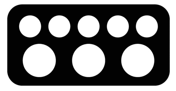 3x5