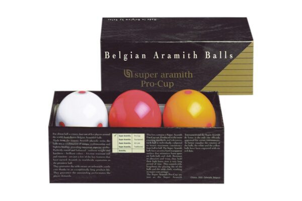 Golyókészlet Super Aramith pro Kupa