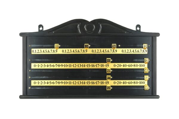 Snooker eredménytábla